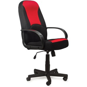 Компьютерное кресло BRABIX "City EX-512", ткань черная/красная, TW, 531408 в Тамбове