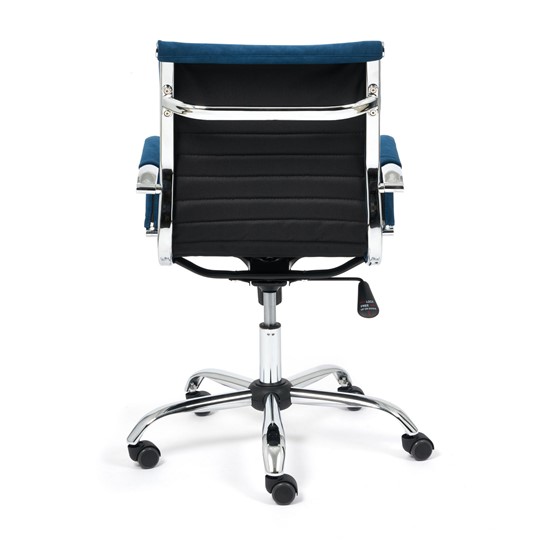 Компьютерное кресло URBAN-LOW флок, синий, арт.14448 в Тамбове - изображение 4