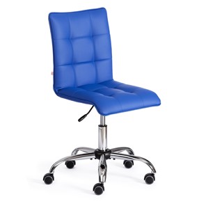 Кресло компьютерное ZERO кож/зам, синий, арт.12449 в Тамбове