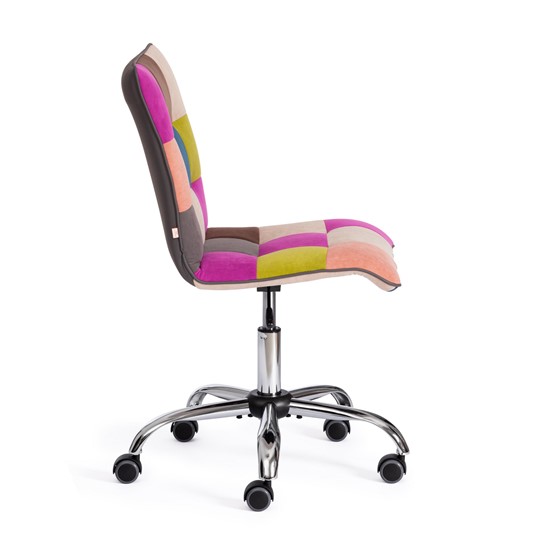 Компьютерное кресло ZERO (спектр) ткань, флок, цветной арт.15370 в Тамбове - изображение 1