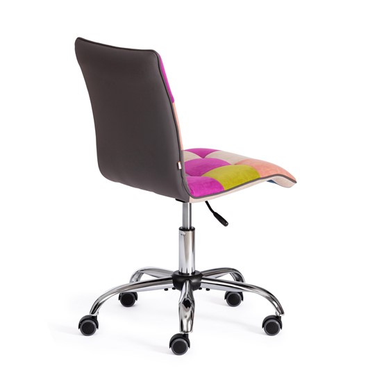 Компьютерное кресло ZERO (спектр) ткань, флок, цветной арт.15370 в Тамбове - изображение 2