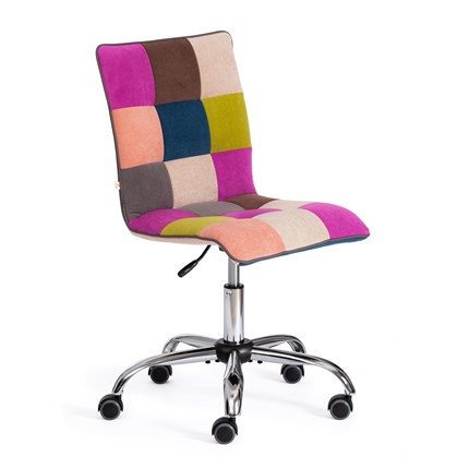 Компьютерное кресло ZERO (спектр) ткань, флок, цветной арт.15370 в Тамбове - изображение