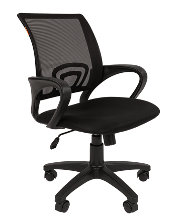 Компьютерное кресло CHAIRMAN 696 black Сетчатый акрил DW62 черный в Тамбове - изображение