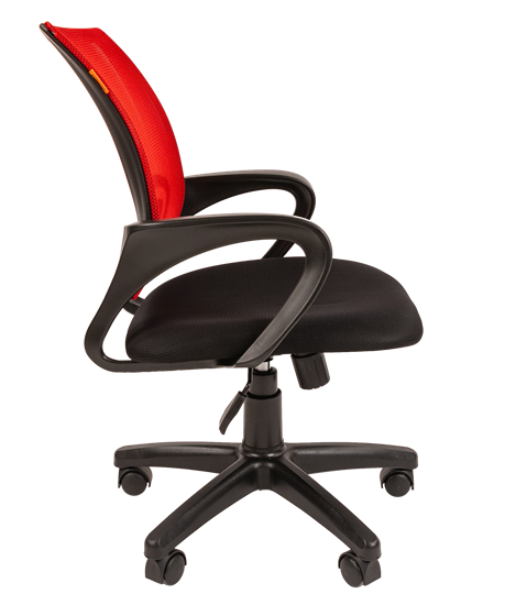 Кресло офисное CHAIRMAN 696 black Сетчатый акрил DW69 красный в Тамбове - изображение 1