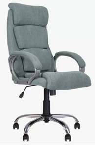 Кресло для офиса DELTA (CHR68) ткань SORO 34 в Тамбове