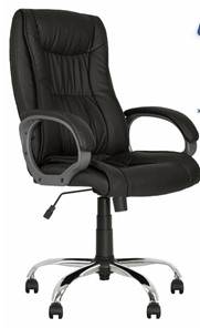 Кресло для офиса ELLY (CHR68) экокожа ECO-30, черная в Тамбове - предосмотр