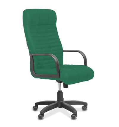 Кресло для руководителя Атлант, ткань TW / зеленая в Тамбове - изображение