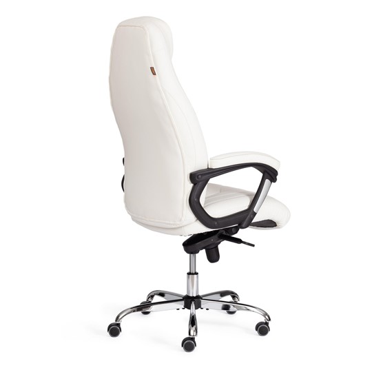 Офисное кресло BOSS Lux, кож/зам, белый, арт.21152 в Тамбове - изображение 3