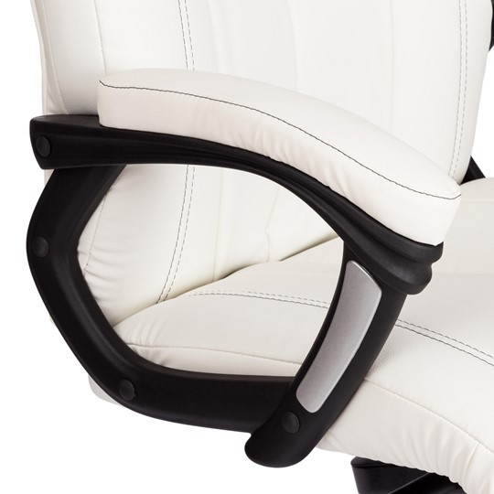 Офисное кресло BOSS Lux, кож/зам, белый, арт.21152 в Тамбове - изображение 6
