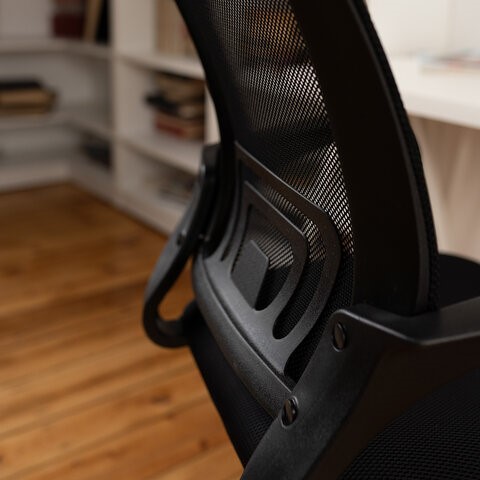 Компьютерное кресло Brabix Fly MG-396 (с подлокотниками, сетка, черное) 532083 в Тамбове - изображение 15