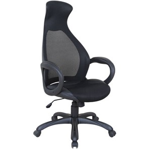 Офисное кресло Brabix Premium Genesis EX-517 (пластик черный, ткань/экокожа/сетка черная)   531574 в Тамбове - предосмотр