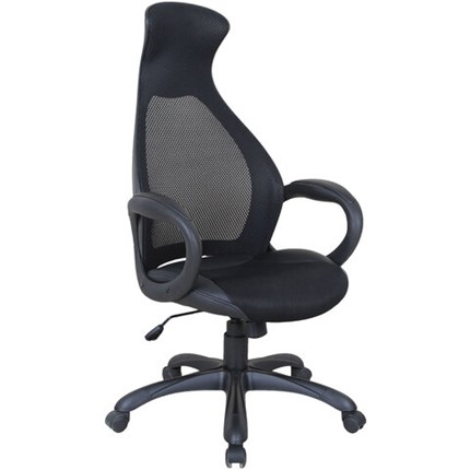 Офисное кресло Brabix Premium Genesis EX-517 (пластик черный, ткань/экокожа/сетка черная)   531574 в Тамбове - изображение