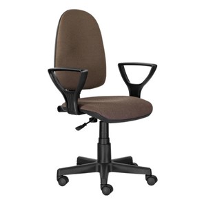 Офисное кресло Brabix Prestige Ergo MG-311 (регулируемая эргономичная спинка, ткань, коричневое) 531875 в Тамбове