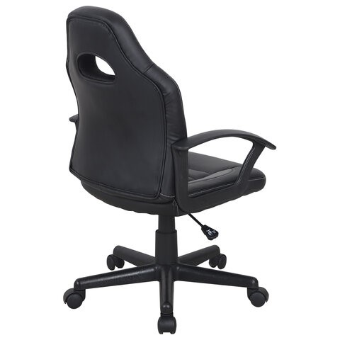 Кресло компьютерное BRABIX "Spark GM-201", экокожа, черное/серое, 532504 в Тамбове - изображение 2