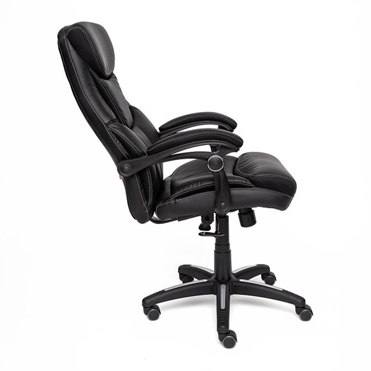 Компьютерное кресло CAMBRIDGE кож/зам/ткань, черный/черный , 36-6/11 арт.12756 в Тамбове - изображение 3