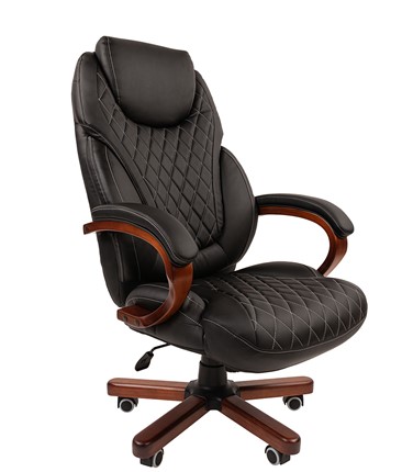 Офисное кресло CHAIRMAN 406, черный в Тамбове - изображение