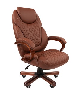 Кресло офисное CHAIRMAN 406, коричневый в Тамбове - предосмотр