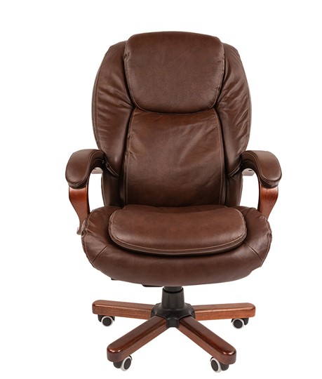 Кресло CHAIRMAN 408, коричневый в Тамбове - изображение 1