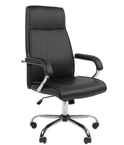 Офисное кресло CHAIRMAN 425 экокожа черная в Тамбове - предосмотр