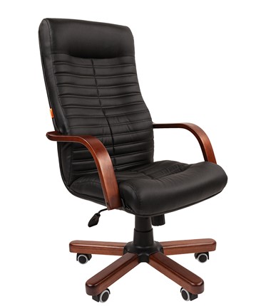 Кресло CHAIRMAN 480 WD, экокожа, цвет черный в Тамбове - изображение