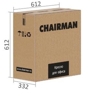 Офисное кресло CHAIRMAN 661 Ткань стандарт 15-21 черная в Тамбове - предосмотр 5