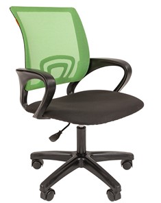 Кресло CHAIRMAN 696 black LT, зеленое в Тамбове