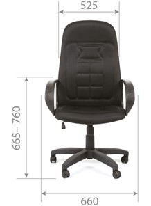 Кресло компьютерное CHAIRMAN 727 TW 12, цвет серый в Тамбове - предосмотр 4