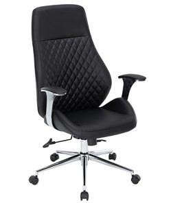Кресло офисное CHAIRMAN 790, экокожа черная в Тамбове - предосмотр