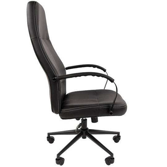 Кресло компьютерное CHAIRMAN 940 Экокожа черная в Тамбове - изображение 2