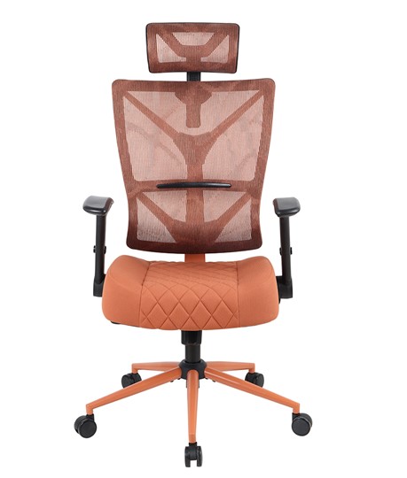 Офисное кресло CHAIRMAN CH566 сетчатый акрил оранжевый / полиэстер оранжевый в Тамбове - изображение 1