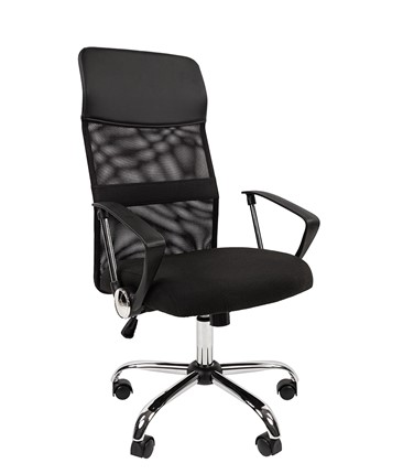 Кресло компьютерное CHAIRMAN CH610 N, черный в Тамбове - изображение
