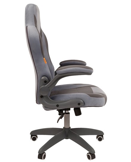 Офисное кресло CHAIRMAN Game 55 цвет TW голубой/серый в Тамбове - изображение 4