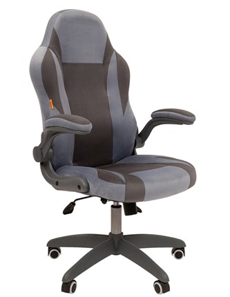 Офисное кресло CHAIRMAN Game 55 цвет TW голубой/серый в Тамбове - изображение