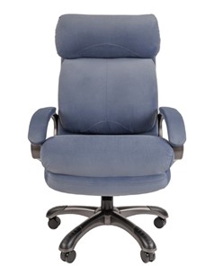 Кресло офисное CHAIRMAN HOME 505, велюр голубое в Тамбове - предосмотр 3