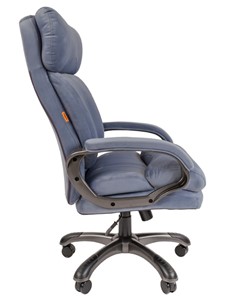 Кресло офисное CHAIRMAN HOME 505, велюр голубое в Тамбове - предосмотр 4