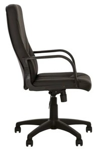 Кресло офисное MANAGER (PL64) экокожа ECO-30, черная в Тамбове - предосмотр 2