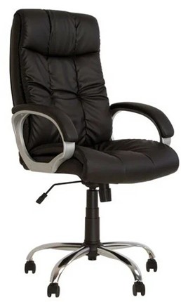 Кресло MATRIX (CHR68) экокожа ECO-30 черная в Тамбове - изображение