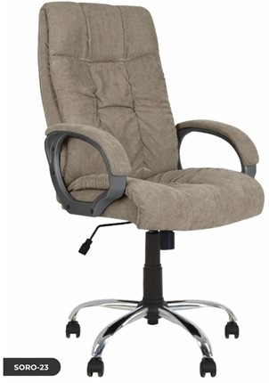 Компьютерное кресло MATRIX (CHR68) ткань SORO-23, серо-бежевая в Тамбове - изображение