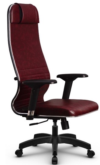 Офисное кресло Metta L 1m 38K2/4D топган, нижняя часть 17831 бордовый в Тамбове - изображение 1