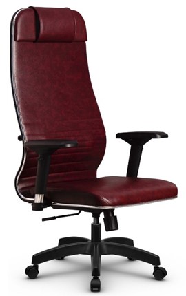 Офисное кресло Metta L 1m 38K2/4D топган, нижняя часть 17831 бордовый в Тамбове - изображение
