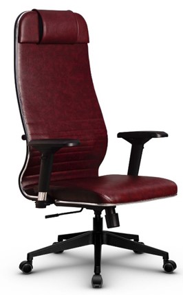 Офисное кресло Metta L 1m 38K2/4D топган, нижняя часть 17832 бордовый в Тамбове - изображение
