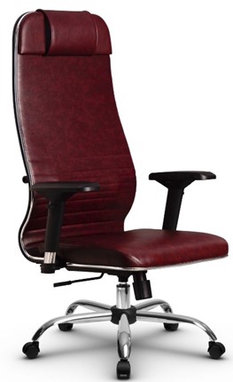 Офисное кресло Metta L 1m 38K2/4D топган, нижняя часть 17833 бордовый в Тамбове - изображение