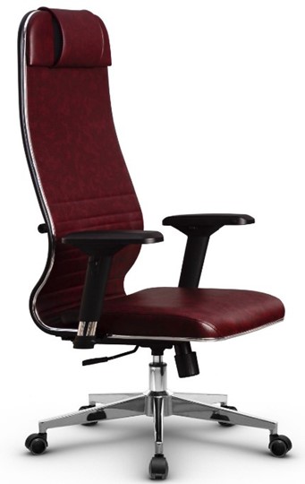 Офисное кресло Metta L 1m 38K2/4D топган, нижняя часть 17834 бордовый в Тамбове - изображение 1