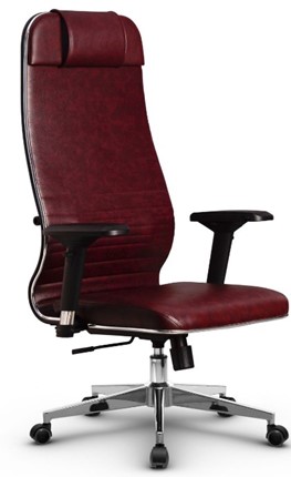 Офисное кресло Metta L 1m 38K2/4D топган, нижняя часть 17834 бордовый в Тамбове - изображение
