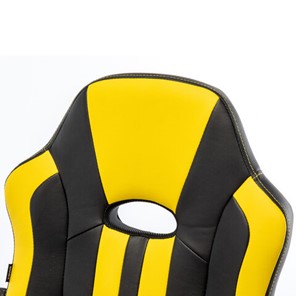 Офисное кресло RABIX "Stripe GM-202", экокожа, черное/желтое, 532510 в Тамбове - предосмотр 11