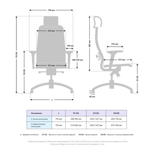 Компьютерное кресло Samurai K-3.041  MPES Светло-Бежевый в Тамбове - предосмотр 4