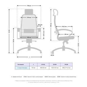 Офисное кресло Samurai SL-2.04 MPES Белый в Тамбове - предосмотр 2