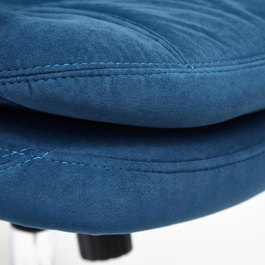 Кресло SOFTY LUX флок, синий, арт.13592 в Тамбове - изображение 11