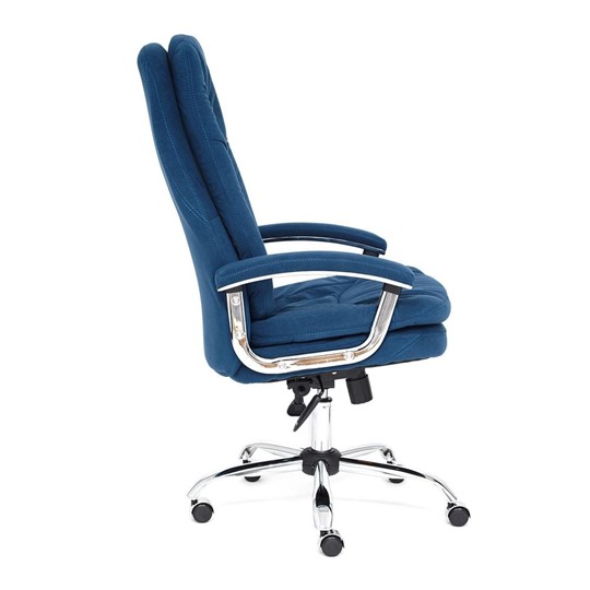 Кресло SOFTY LUX флок, синий, арт.13592 в Тамбове - изображение 5