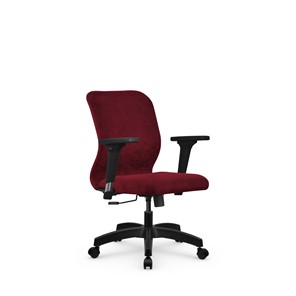 Кресло компьютерное SU-Mr-4/подл.200/осн.001 красный в Тамбове